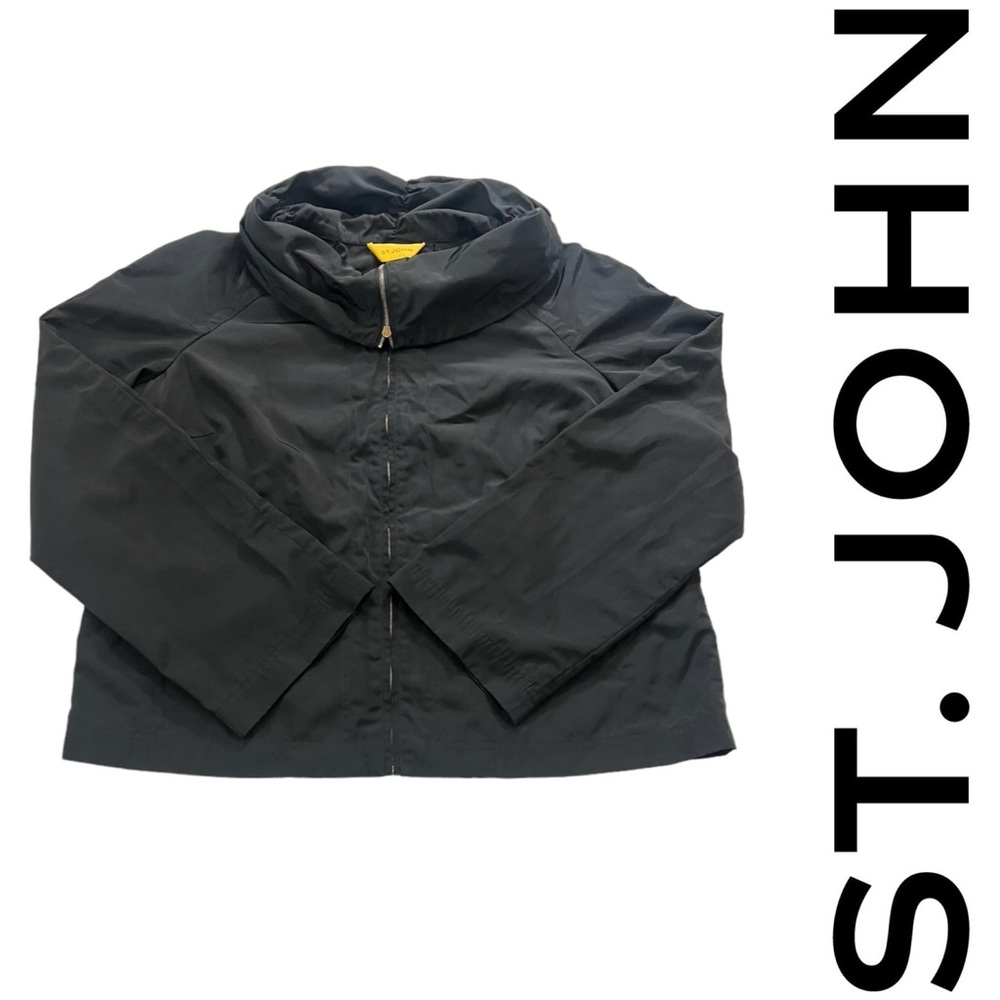 ST. JOHN Black Jacket Medium